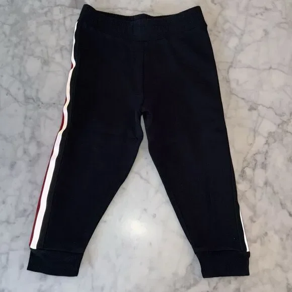 Moncler Blue and Red Joggers with Sleek Design 2Y - Picture 4 of 7
